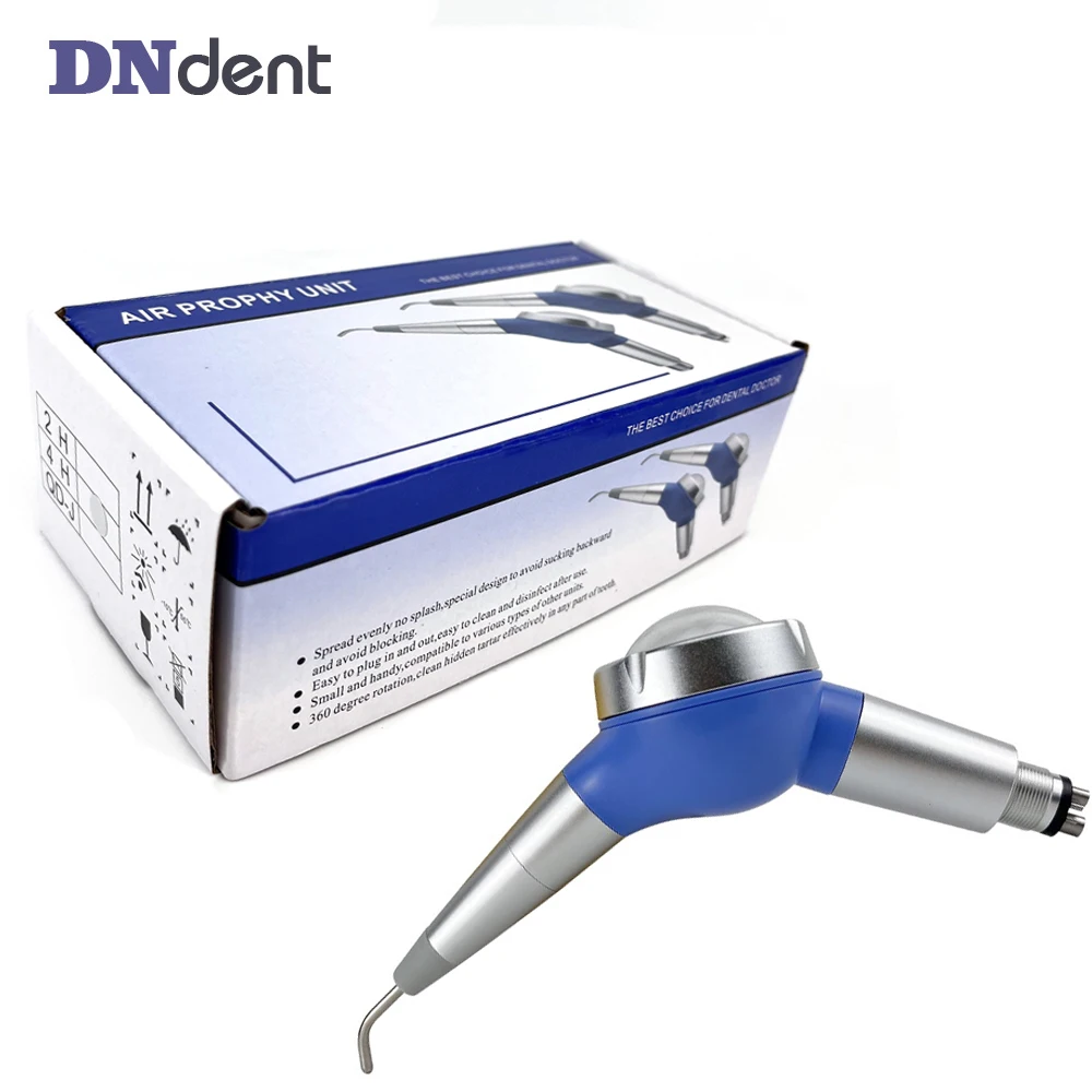 Dental air Prophy unit Jet Polisher Handpiece Teeth Polishing Nozzle Dentistry Odontologia Use Sandblasting airflow 2hole 4hole