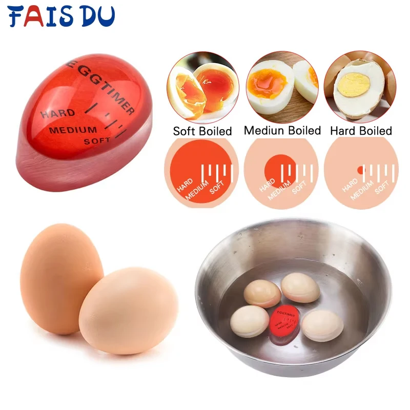 1pcs Egg Boiled Gadgets for Decor Utensils Kitchen Timer Candy Bar Cooking timer Things All Accessories Yummy Alarm decoracion