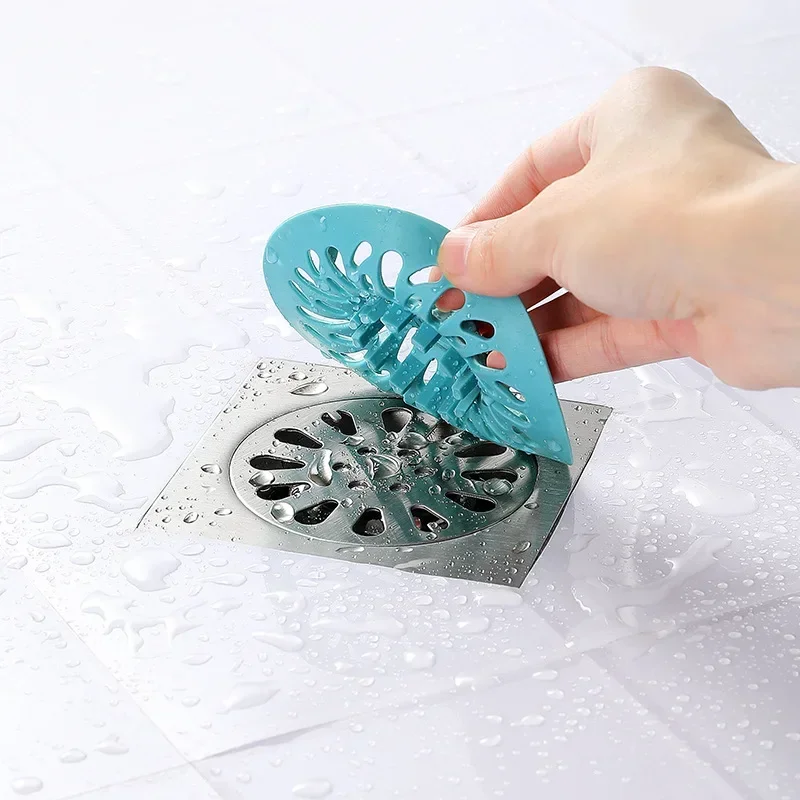 

1Pc Anti-blocking Hair Stopper Trap Shower Floor Drain Covers Sink Strainer Bath Catcher Filter Bathroom Kitchen Accessories