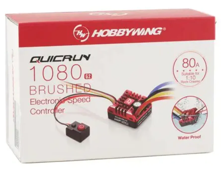 hobbywing-quicrun-1-10-1-8-wp-crawler-brush-brushed-80a-1080-g2-electronic-speed-controller-waterproof-esc-program-box-led-bec