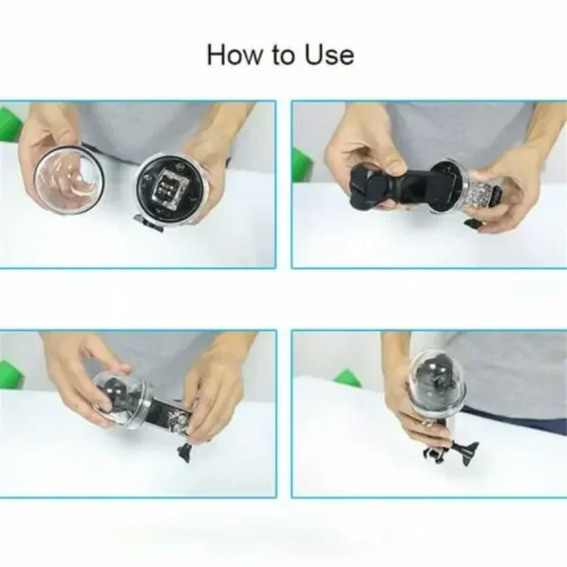 60 متر مقاوم للماء الغوص تحت الماء الإسكان واقية قذيفة ل DJI OSMO جيب كاميرا ذات محورين اكسسوارات تصفح