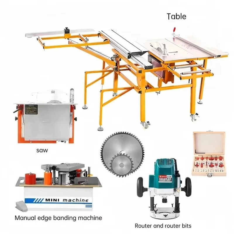 Applicable to Easy Operate Folding Portle Sn Tools Wood Cutting Multifunction Sliding Tle Saw hine Woodworking