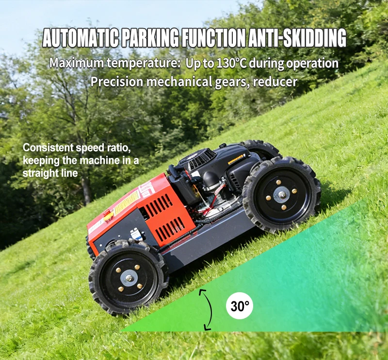 Customized Robot Lawn Mower GPS Autonomous Wire‑Free Cordless Smart Remote‑Controlled Garden Grass Cutting Robot