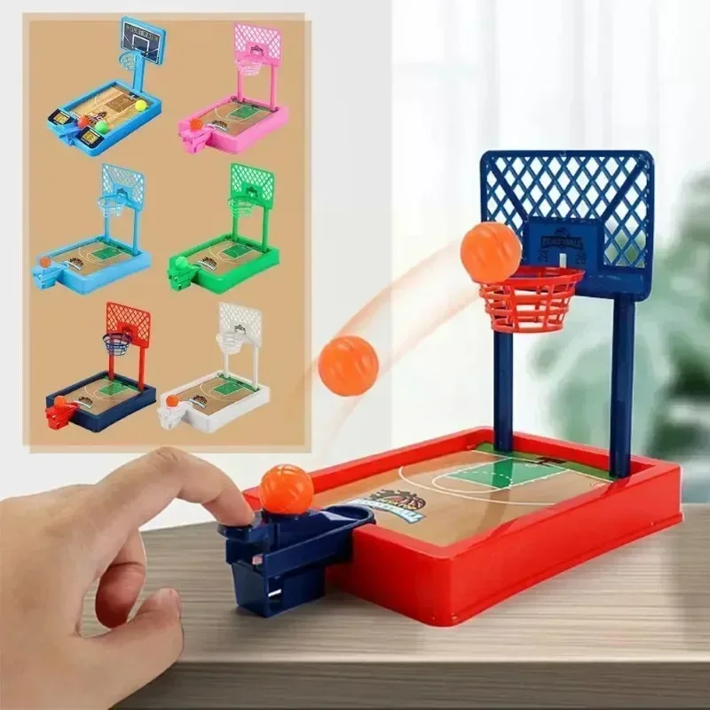 Desktop Board Game Basketball Finger Mini Shooting Machine Party Table Interactive Games for Kids Adults  Puzzle Training Toys