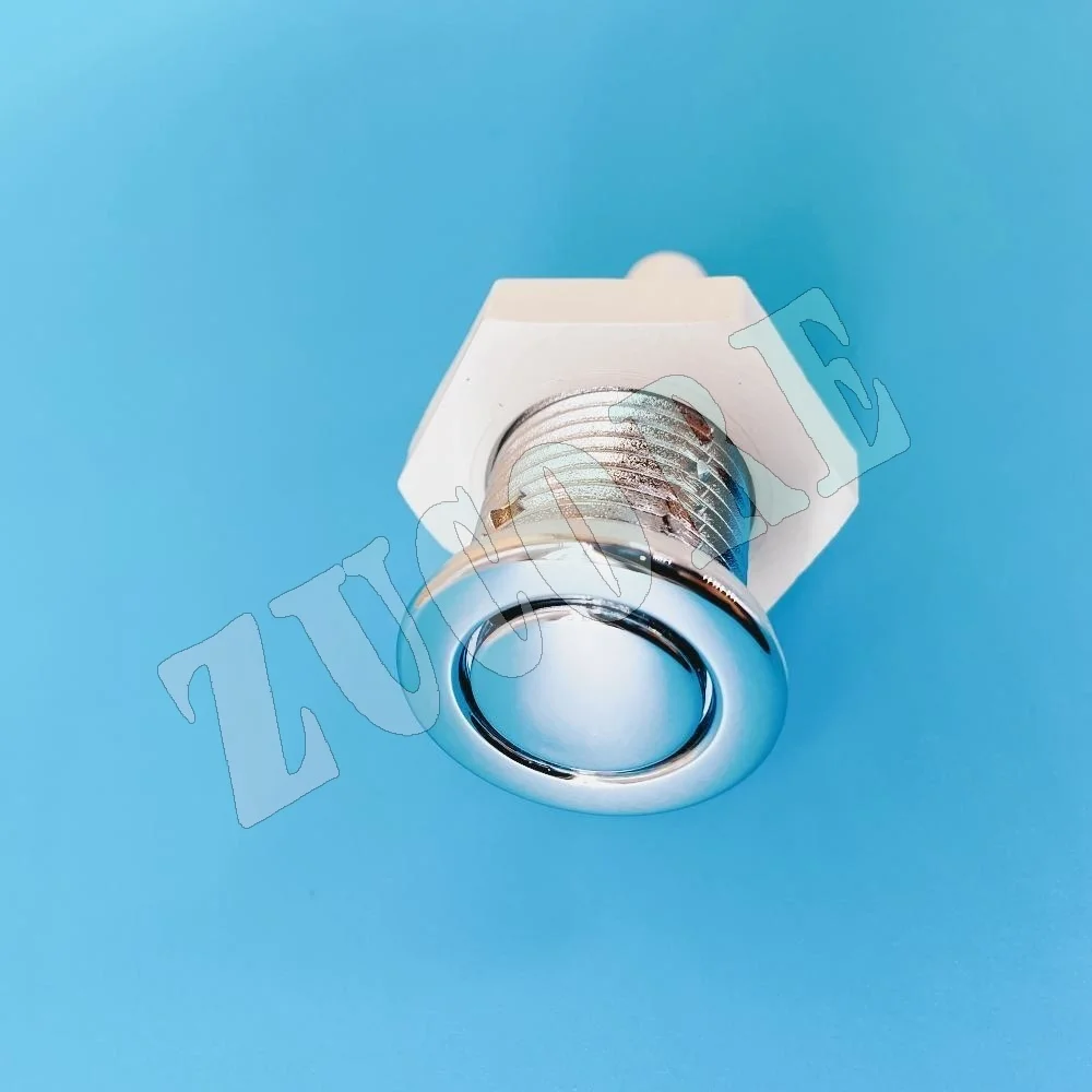 Bico de 8mm, tampa de 25mm, bico de bolha reto ultrafino Φ8, tampa cromada, base de pvc, banheira de hidromassagem, jato de ar, massagem, acessórios para banheira