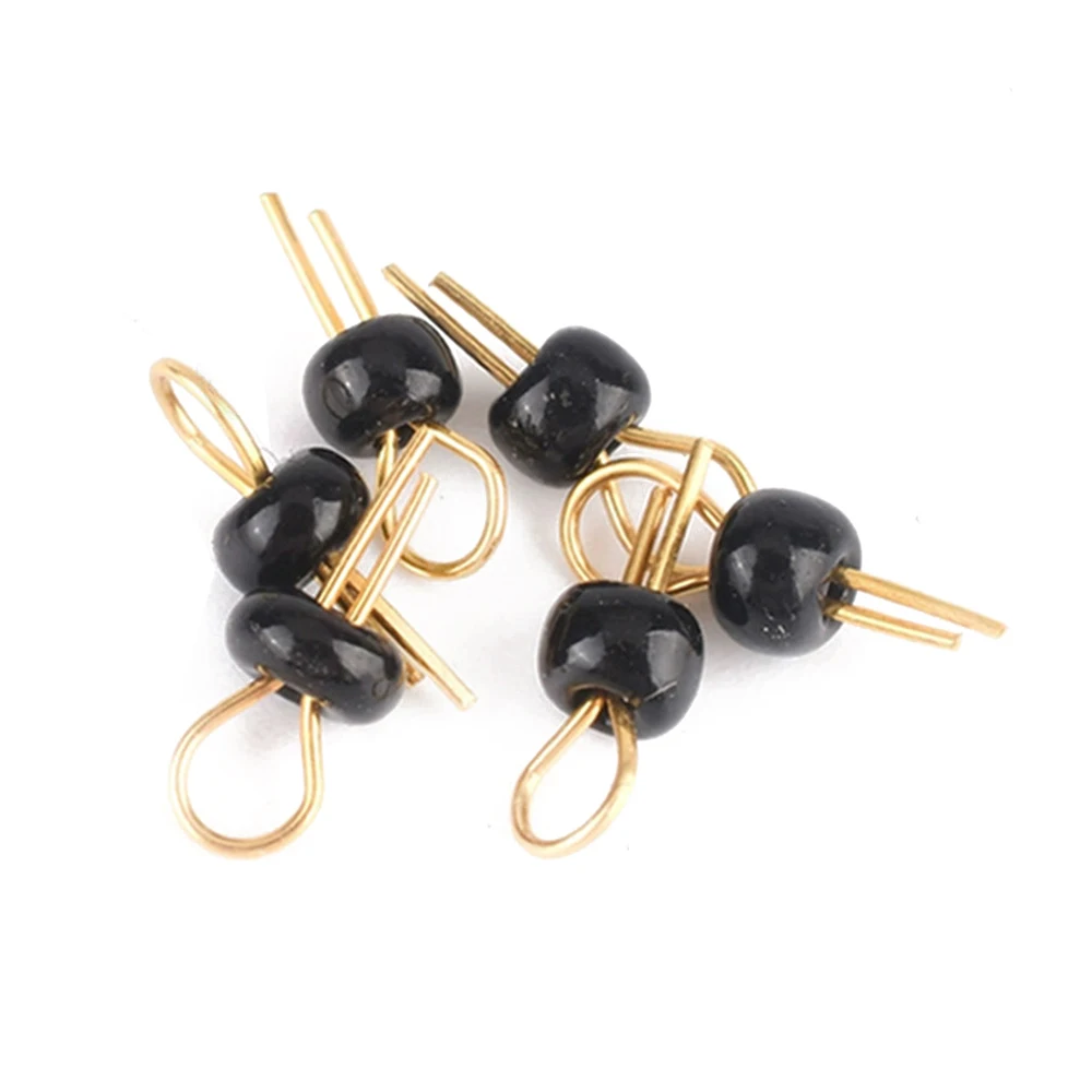 100PCS Ceramic Gold Plated Copper Solder Probe PCB Circuit Board Test Pin Point Bead Cylindrical Circuit Board Test Ring Bead