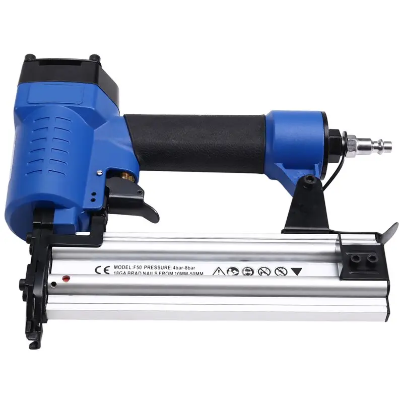 AT05-F50 Type Pneumatic Air Stapler Nailer Fine Stapler Tool For Furniture Nailer Tool Pneumatic Air Power Tool For 10-50MM