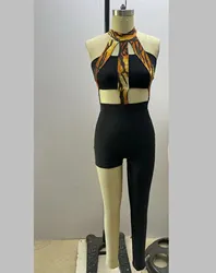 New Dance Dress Jazz Latin Animal Pattern Tiger Pattern