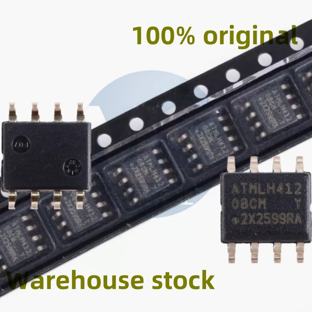 

10 шт., новинка 100%, Φ AT24C08C SMD SOP-8, микросхема памяти EEPROM I2C