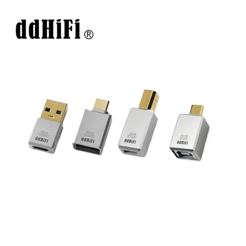 DD ddHiFi TC01A TC01C TC01B TC01BF Качество Hi-Fi Адаптер USB-A в USB-C Конвертер, совместимый с телефоном, ПК, планшетом