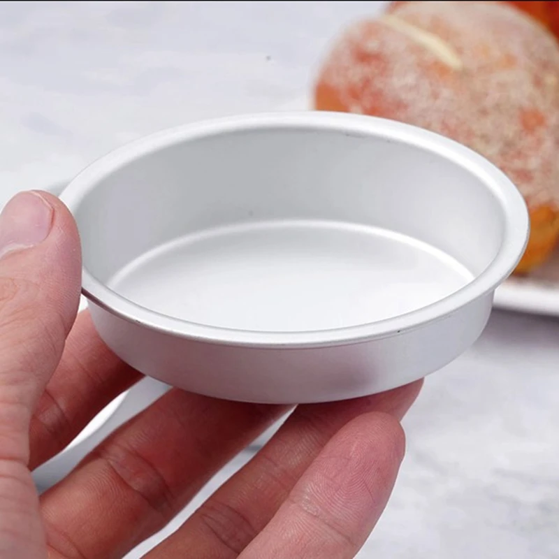 16Pcs Aluminum Alloy Cheese Pans Non-Stick Bakeware DIY Chocolate Cake Mould Baking Tools