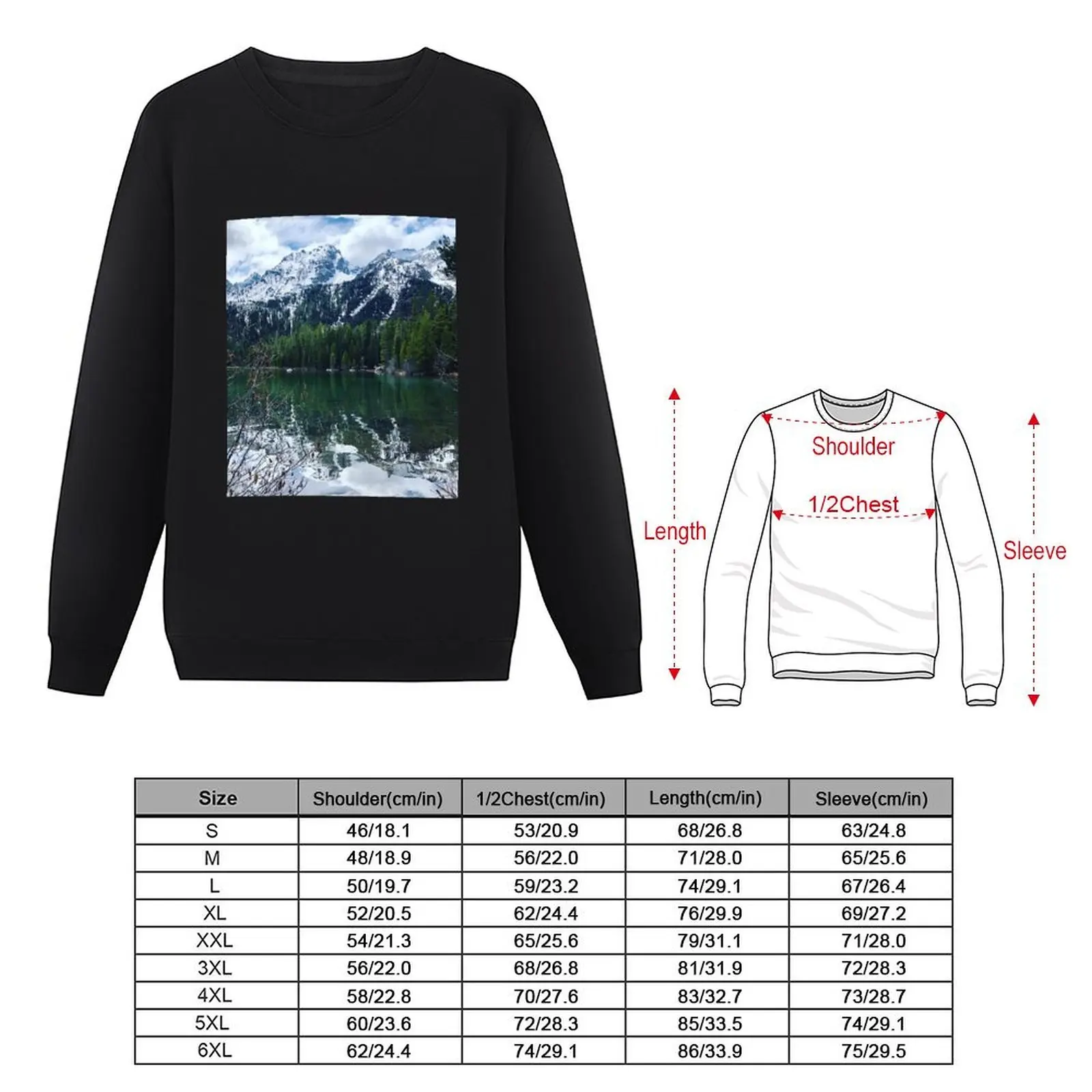 بلوفر Grand Teton Landscape للرجال ملابس شتوية للرجال ملابس رياضية شتوية للرجال