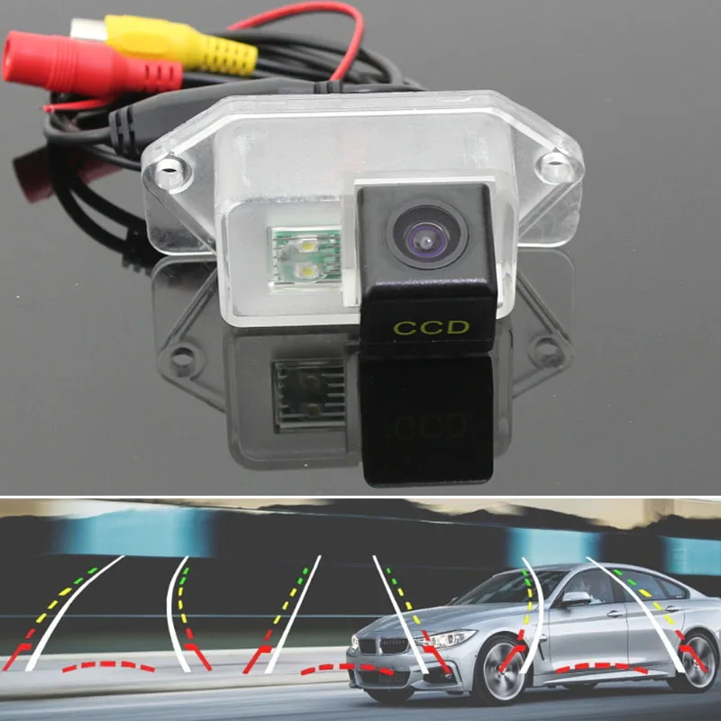 Car Dynamic trajectory Rear View Camera FOR Mitsubishi Lancer EX EVO 8 9 10 IO GT Evolution X Eclipse Outlander Airtrek Mirage