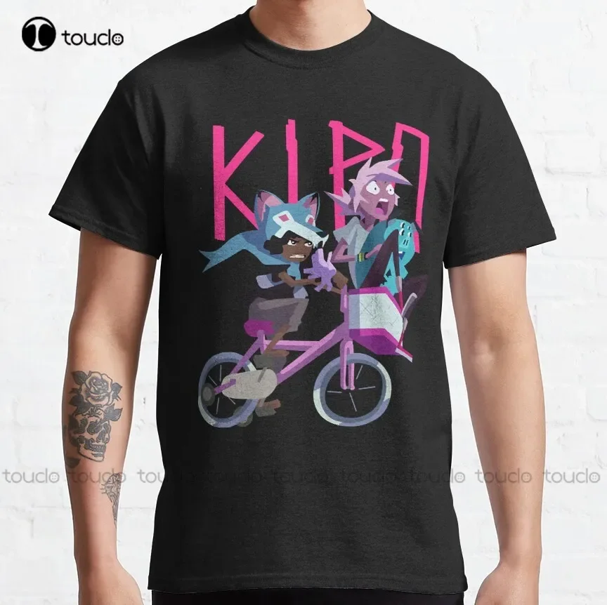 Kipo & Wolf  Classic T-Shirt Kipo And The Age Of Wonderbeasts Black Tshirt Custom Aldult Teen Unisex Digital Printing Tee Shirts