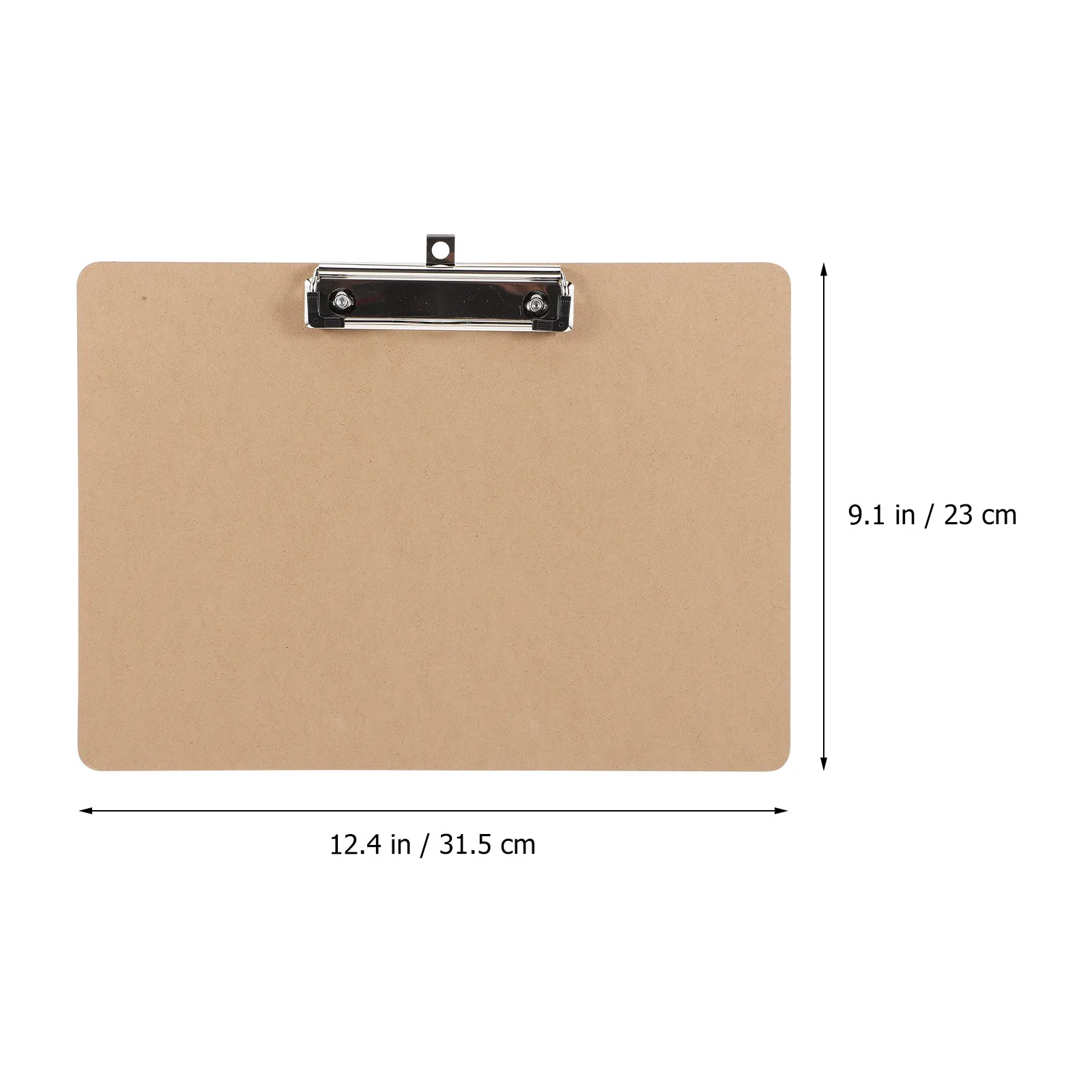 2Pcs Writing Clipboard Thickened Portable Board Office Document Clip Multi Function File Organizer Drawing Boards for Artists