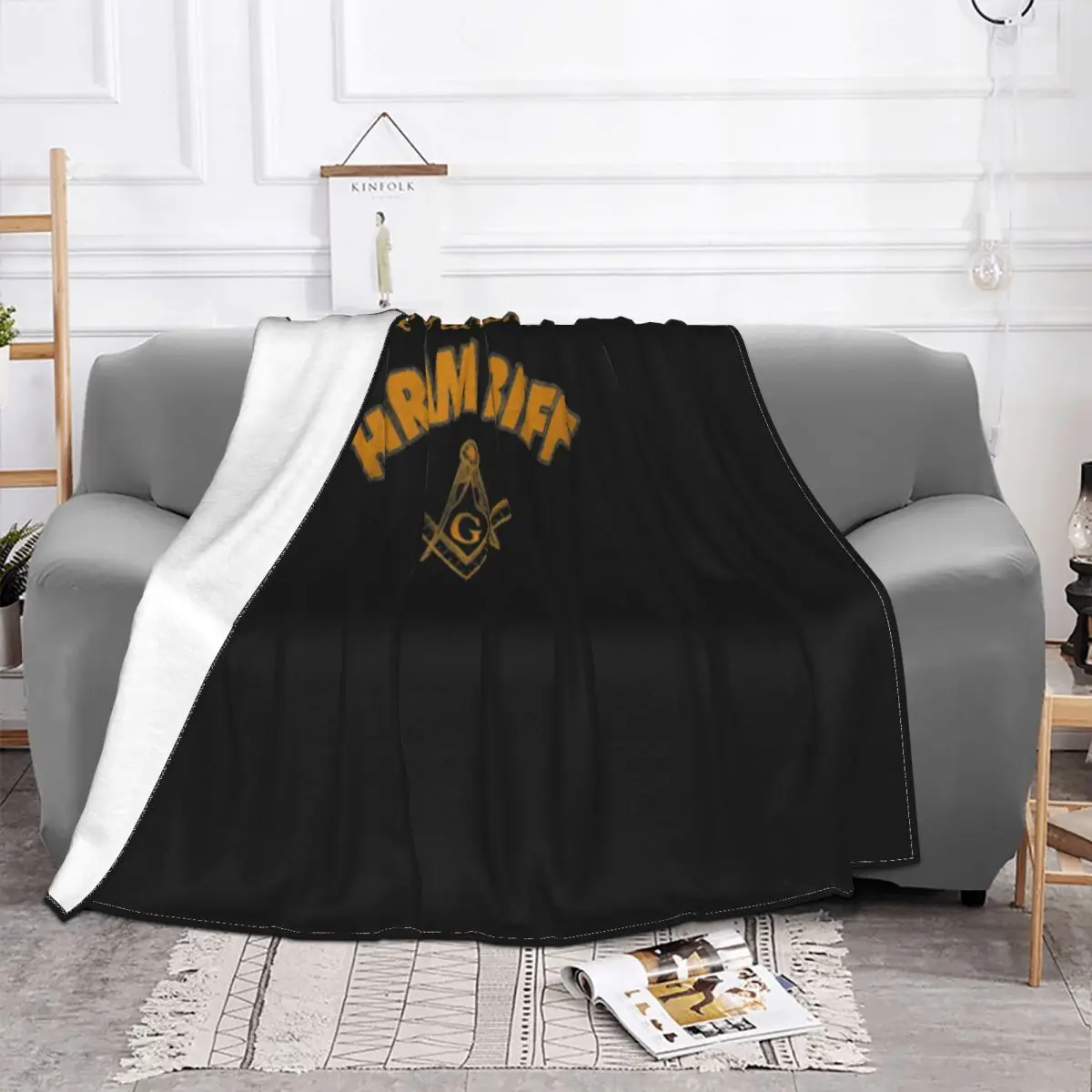 The Widows Son Hiram Abiff Children Gift Summer Western Style Selling Streetwear Unique Animal Brand New Throw Blanket