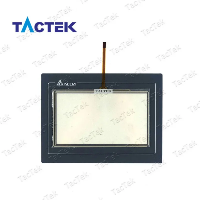 DOP-107EG Touch Screen Panel Glass Digitizer for Delta DOP-107WV with Overlay