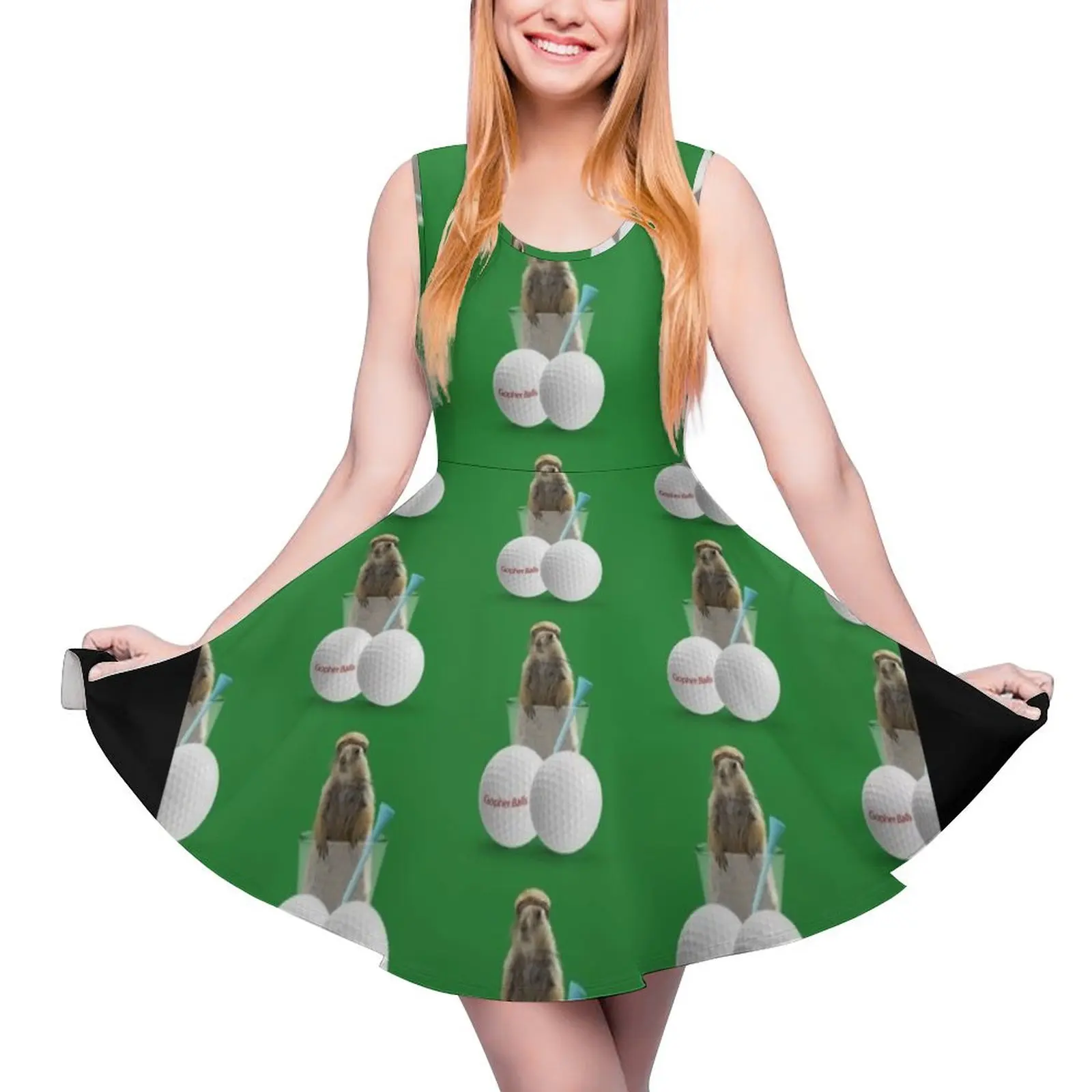 

Gopher Balls Sleeveless Dress Women long dress women"s summer dresses 2024 women clothing 2024 new arrivals