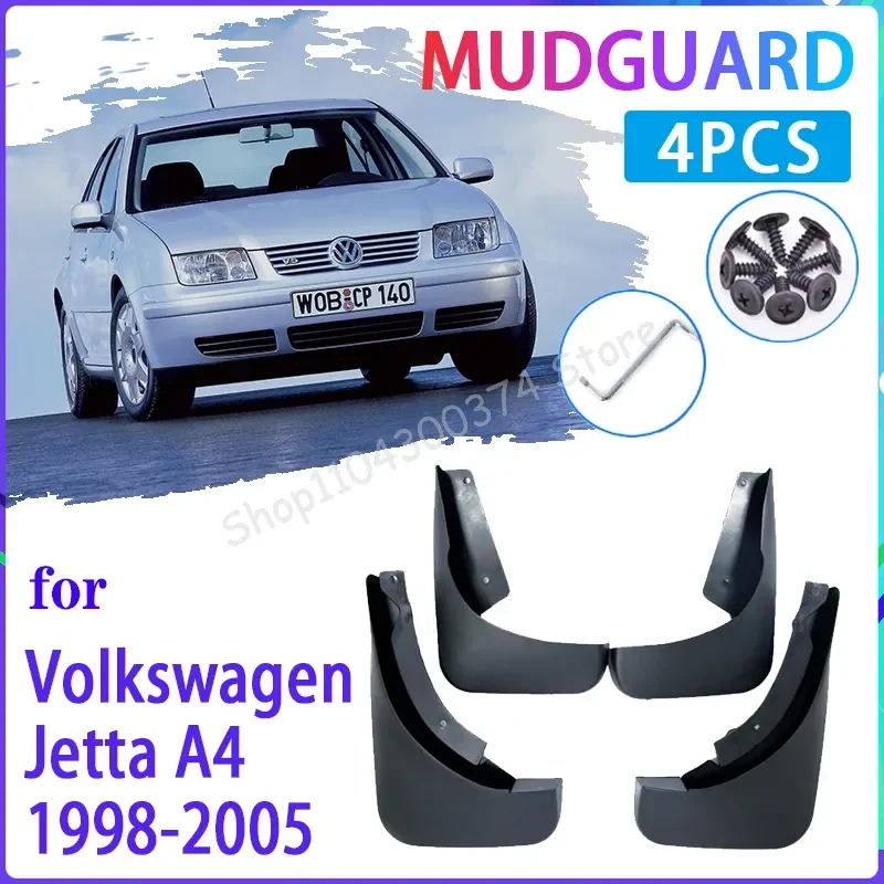 

4 PCS Car MudFlaps For VW Volkswagen Jetta 1998~2005 A4 MK4 1J Mudguard Splash Guards Fender Auto Accessories