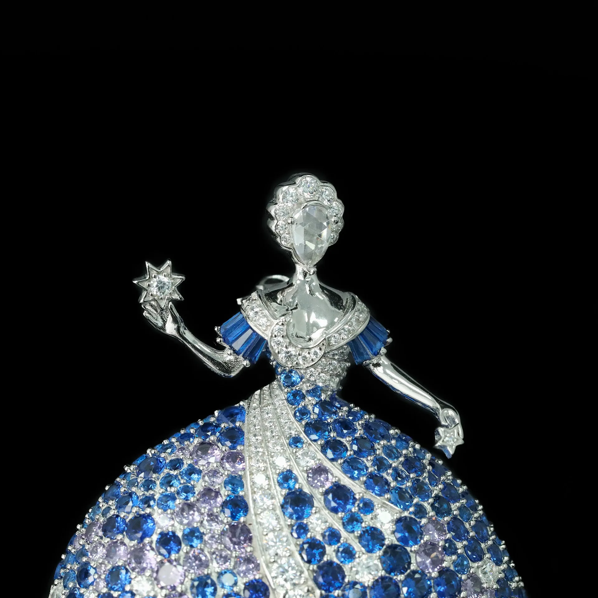 KQDANCE Luxury Solid 925 Silv - đánh giá và giá Vintage Brooch Pin