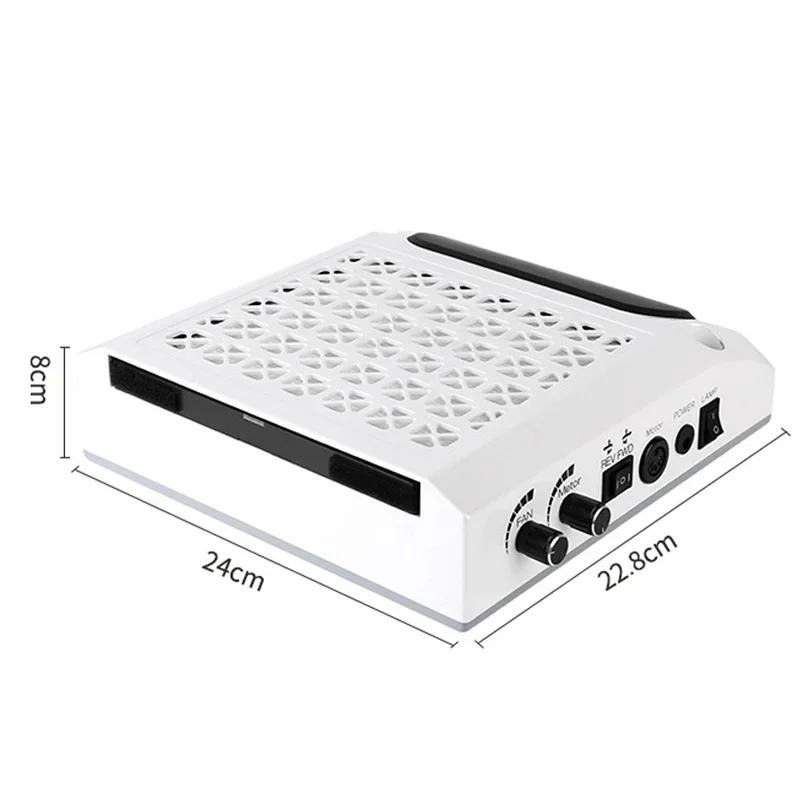 Machine à ongles professionnelle 4 en 1, collecteur de poussière, perceuse à ongles, lampe LED avec éclairage, outil haute puissance pour Salon d'art des ongles