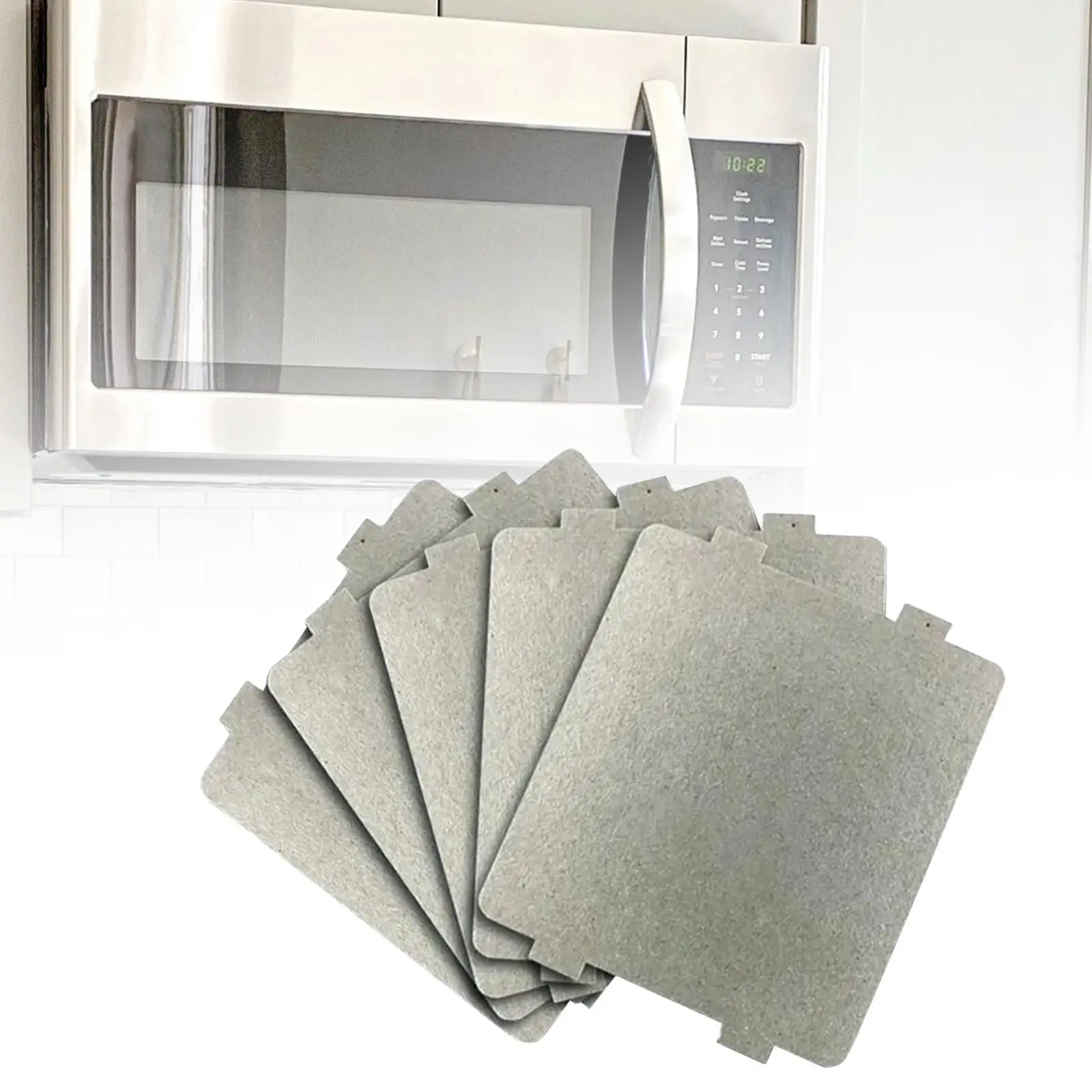 Cubiertas de guía  onda para microondas, accesorios  hoja  Mica fácil  cortar, piezas  reparación  repuesto para hor