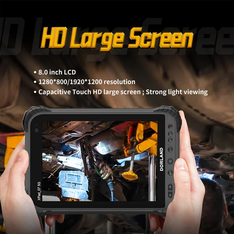 DORLAND XPad_07 5G Android 12  6G 128G Industrial 5G Intrinsically Safe Tablet
