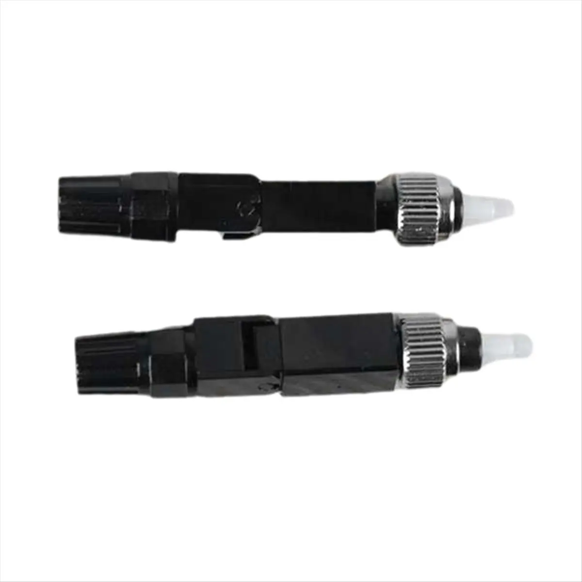 

A46U 20Pcs FC Single-Mode Cold Splice Optical Fiber Cable Splice Connector Pre-Buried Fiber Optic Quick Connector