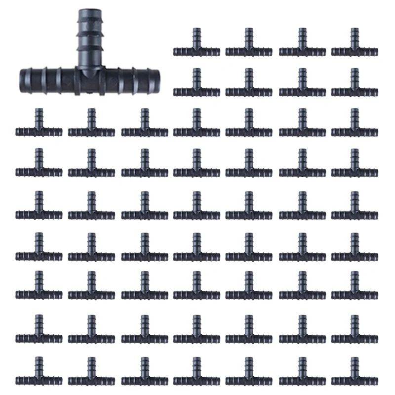 

Соединители для капельного орошения B62B-200PCS, 16 мм, с шипами, тройники, муфты, для капельных трубок и водопроводных шлангов