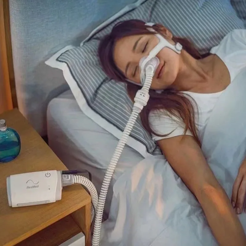 حزمة إعداد ResMed Airmini المتوافقة مع قناع الأنف N20 المتضمنة أنبوب مرشحات HumidX لقناع Airmini CPAP