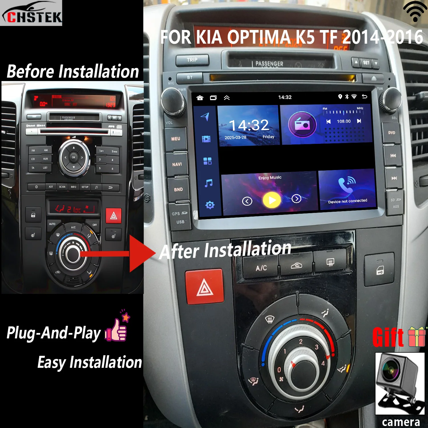 

Android Player Car For Kia Ceed ED Venga 2007-2016 Media Stereo Screen Replacement Guide Renew Bluetooth Exchange Autoradio Swap