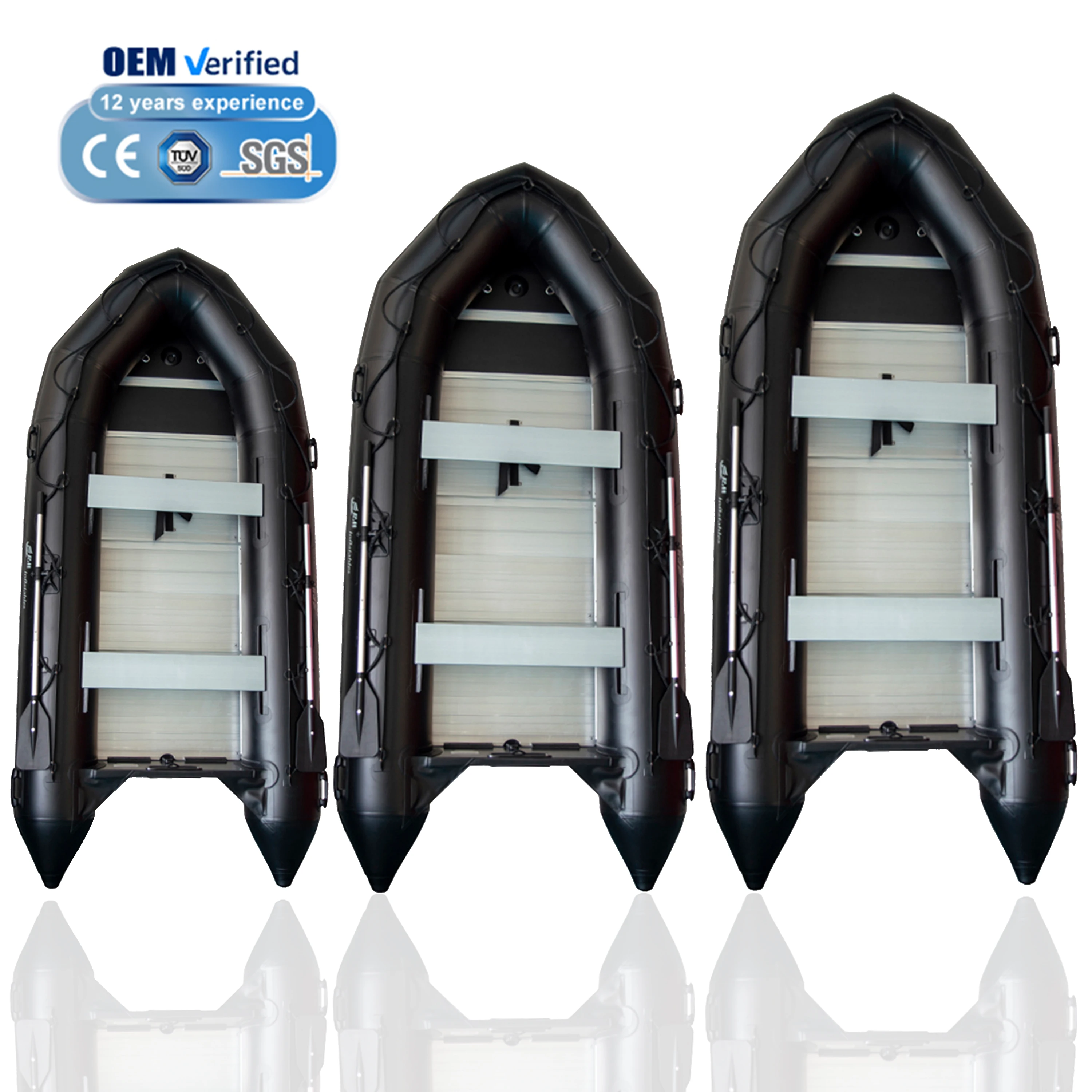 

REACH-SEA CE Best-Selling Aluminum Floor Rescue Rowing Boat Dinghy Inflatable Boat Inflatable Boat for Sale