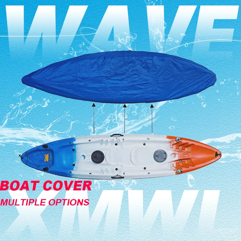 

Professional Universal Kayak Cover Canoe Boat Waterproof UV Resistant Dust Storage Cover Shield Kayak Boat Canoe Storage Cover