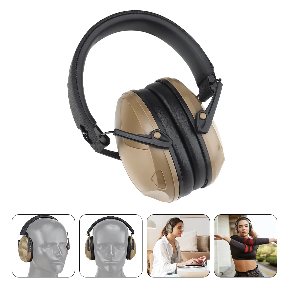 

Shooter Headset Noise Reduction Collapsible Ear Protection Site Factory Use Ergonomic High Elastic Cushion