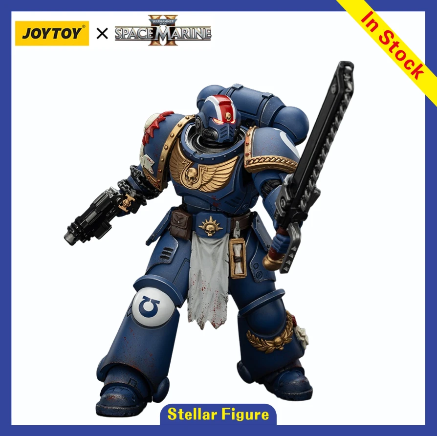

【SF】JOYTOY Warhammer 40K 1/18 Фигурка Ультрамарин Лейтенант Titus- Коллекционное издание Модель Игрушка Подарочная коллекция