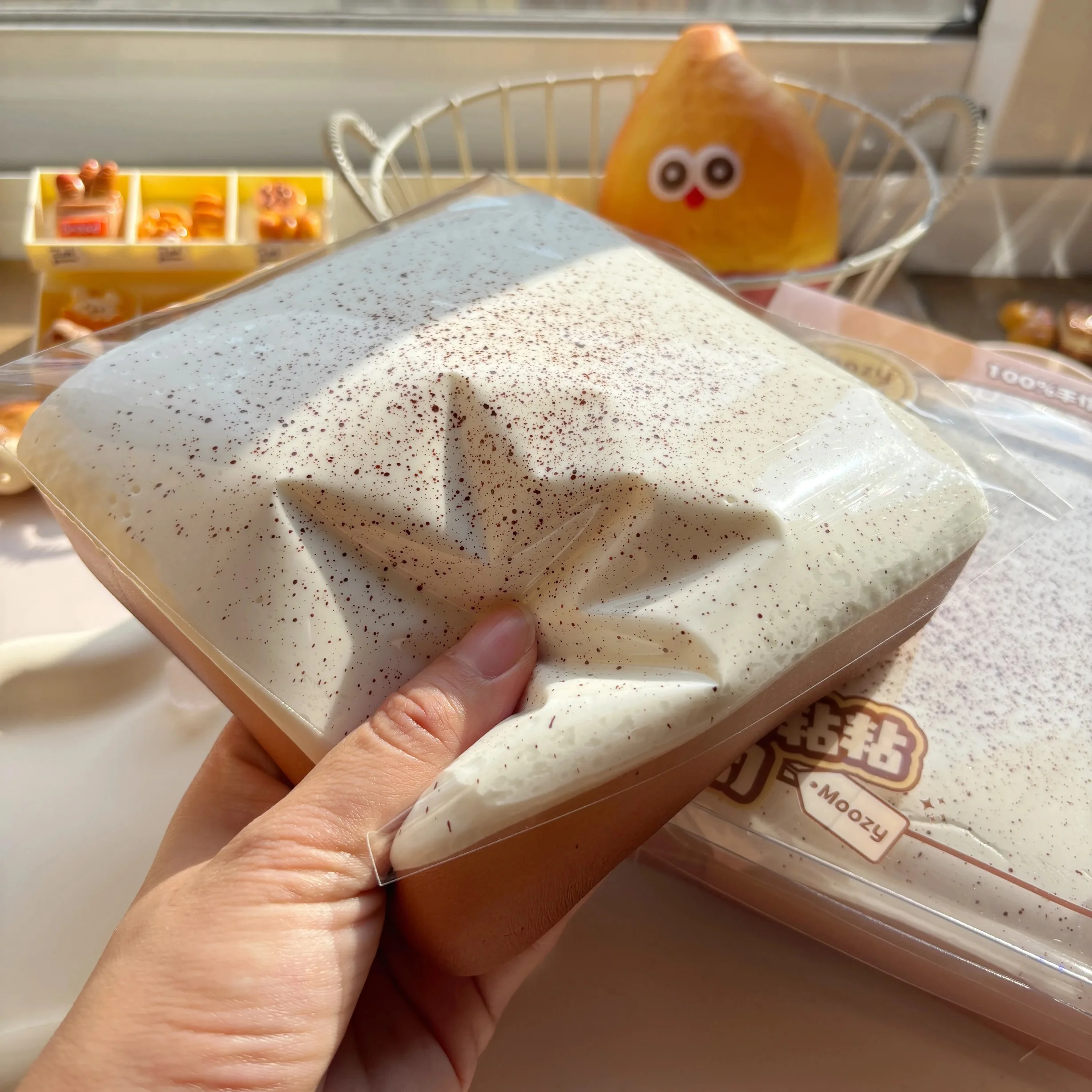 Squiy  Bread Toy Slow Rebound Str Relief Soft Reatic Simulation Toy for Children over 3 Years Old from Mainland China