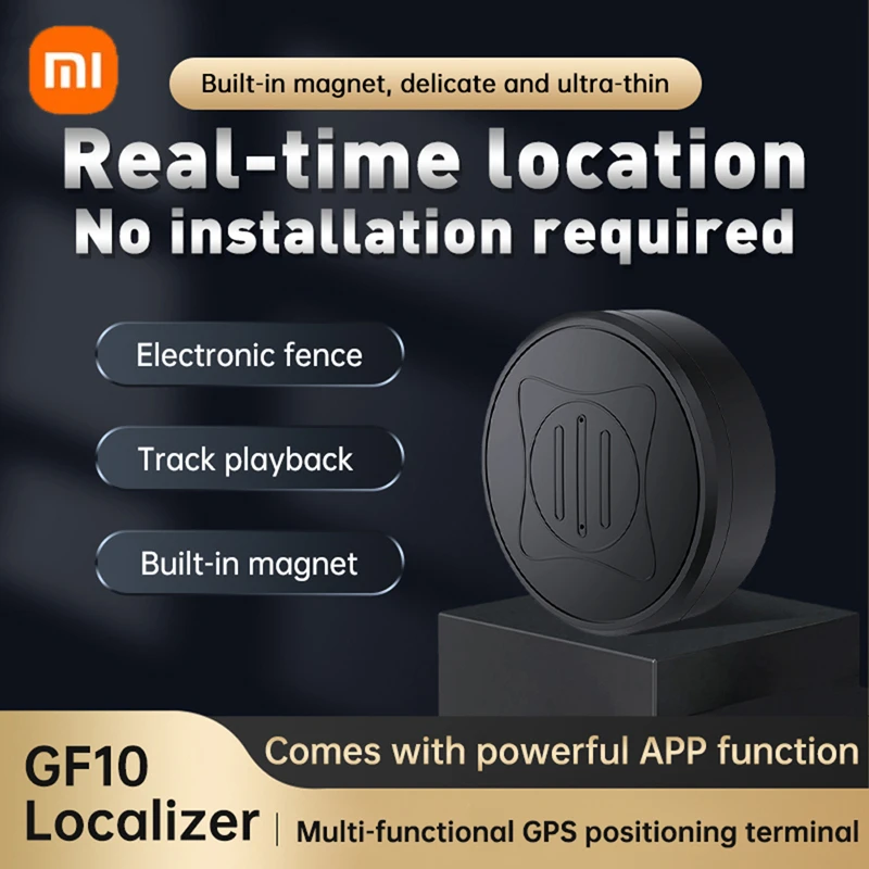 XIAOMI GPS Tracker Strong Magnetic Car Anti-Lost Device Pet Kids Bag racking Smart Finder Locator Accessories For Android IOS