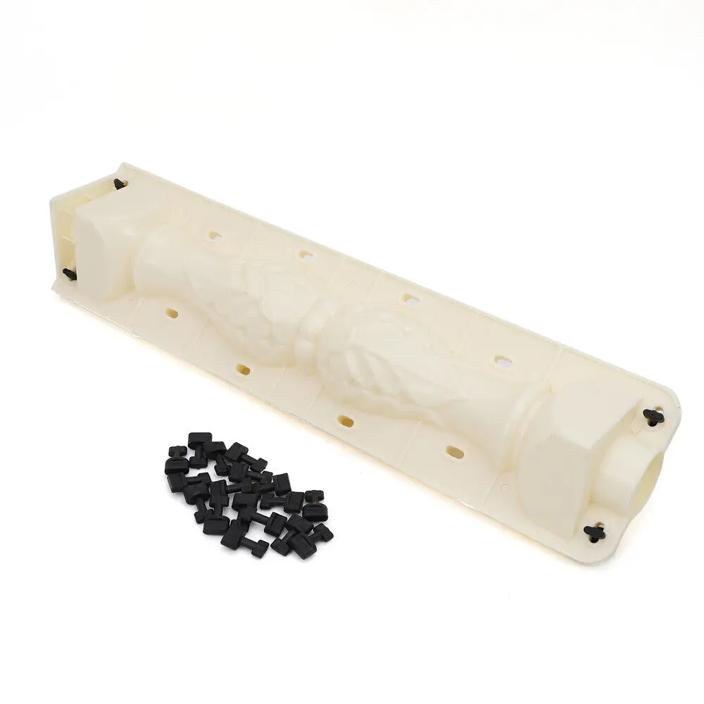 

Set 2 Piece 60cm Moulds Balustrades Mold DIY for Concrete Plaster Cement Casting