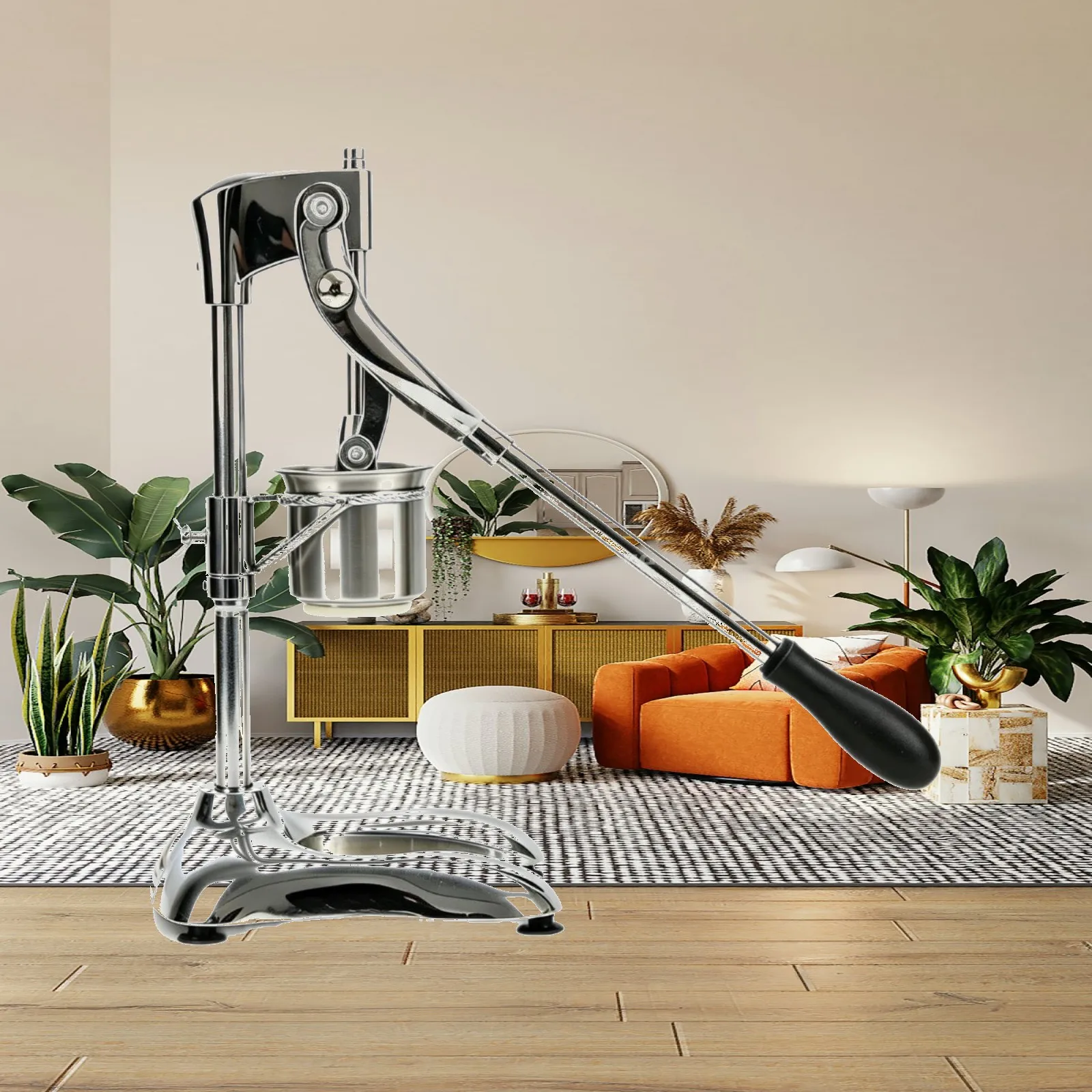 Aluminum Potato Ricer Press Handheld Potato Slicer Machine for Kitchen Potato Puree Presser