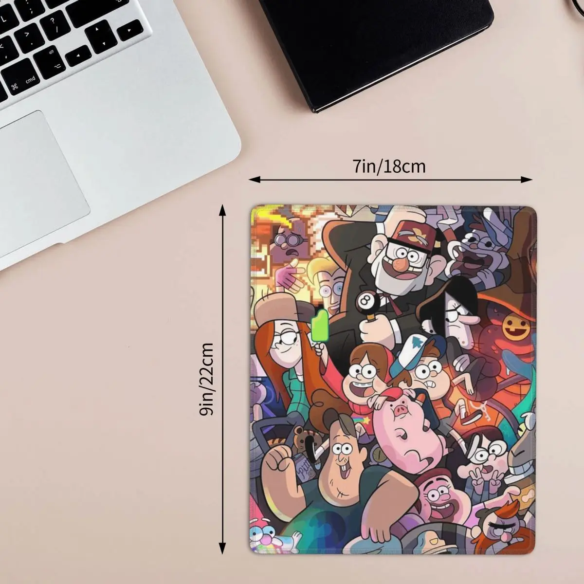 Gravitys Falls Mouse Pad Computer Keyboard Mouse Mat Gamer PC Laptop Desk Mat Office Accessories