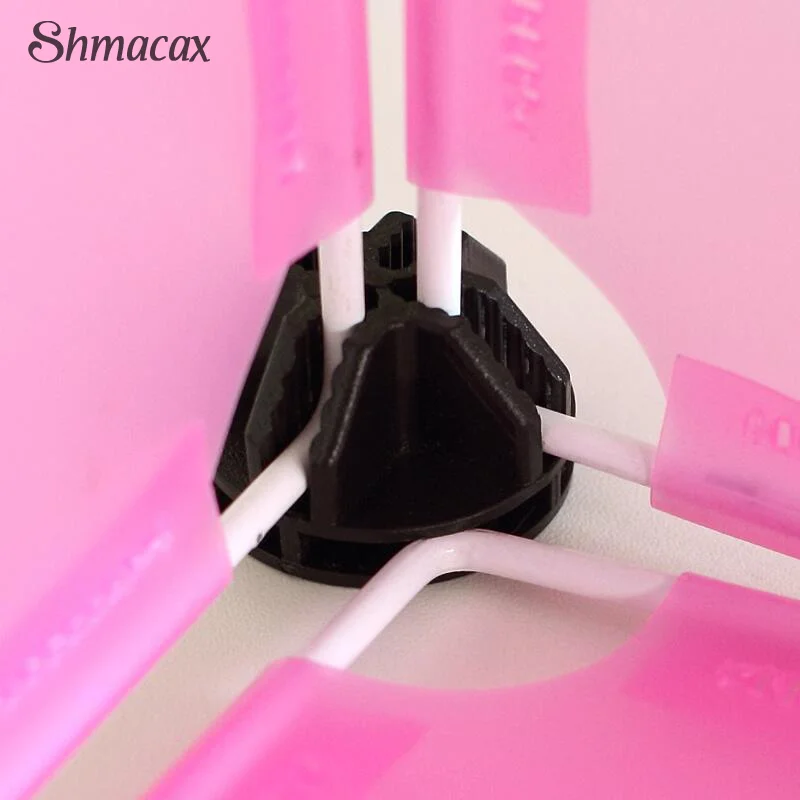 10pcs Wire Cube Plastic Connectors Wardrobe Snap Modular Organizer Closet Cabinet Box Clasp Buckle Clip