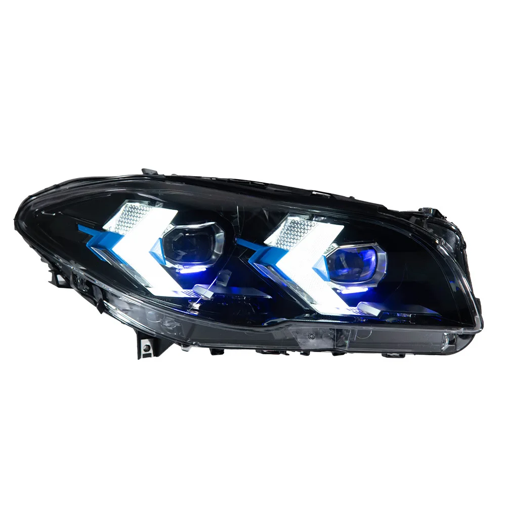 Arrow-Style 12V New LED Headlights for 5  Series F10 2011-2017 Upgrade Front Daytime Running Lights Turn Signals Head Lamp