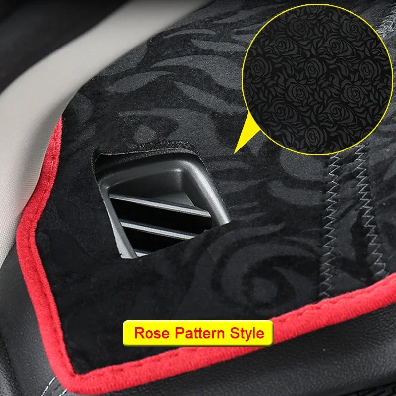 Car Styling For KIA Seltos SP2 2019-2023 2024 Car Dashboard Mat Protective Interior Anti-Pad Shade Cushion Cover Auto Accessory