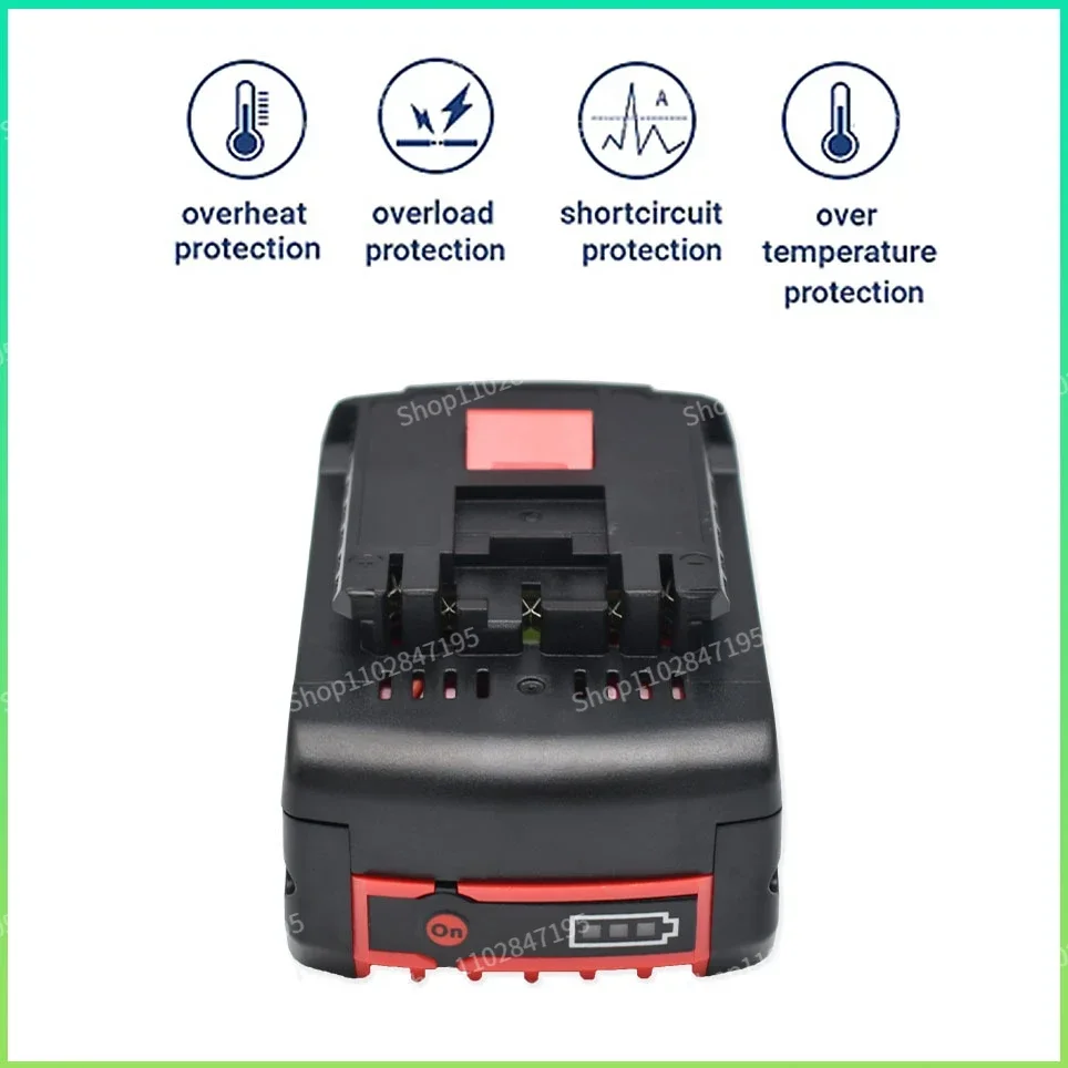 Original BOSCH 18V Lithium Battery Bosch Battery Pack 6.0AH Original Tool Rechargeable Battery 5.0AH 4.0AH 3.0AH