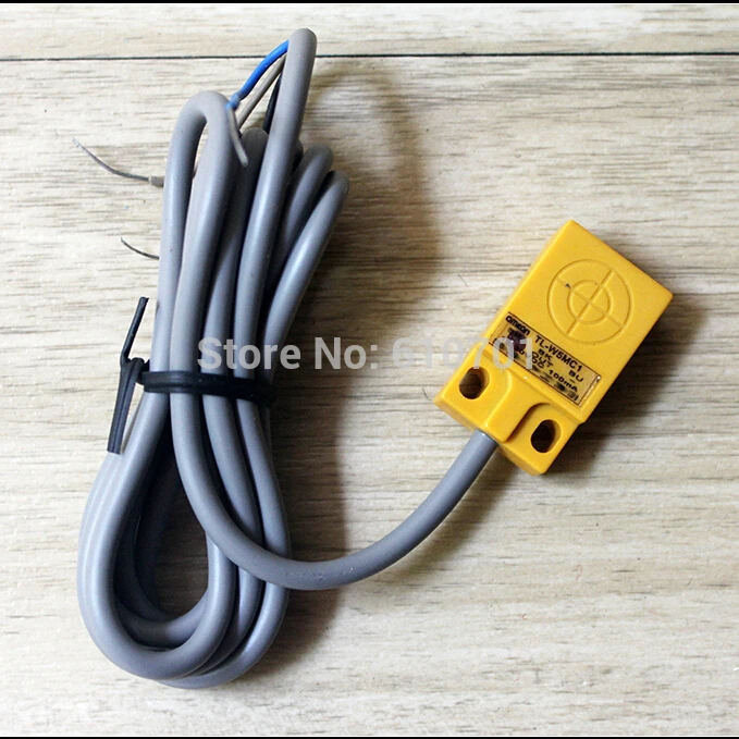 Индуктивный датчик приближения TL-W5MC1 DC6-36V 3-проводной NPN NO 18*18*1 мм (рейка)
