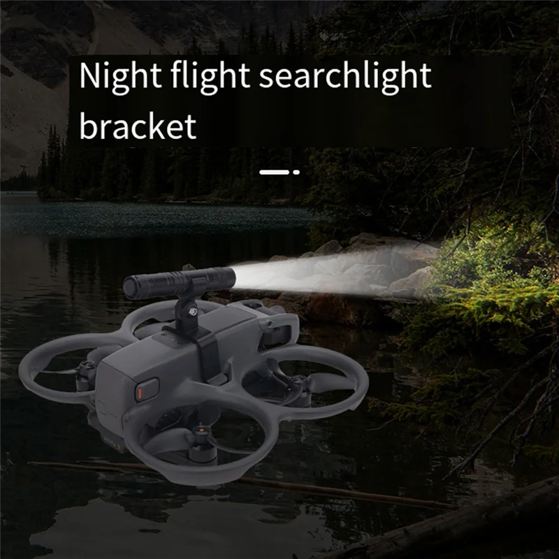 Lampada ricaricabile per volo notturno drone con luce stroboscopica di classe con staffa per accessori DJI Avata 2 Rone