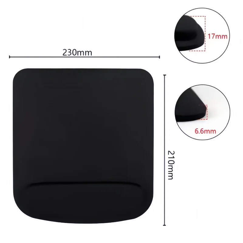 Computer Game Mouse Pad Large Thickened Eva Ergonomic Mousepad Wrist Pad Non-Slip Mouse Mats For Office Accessories