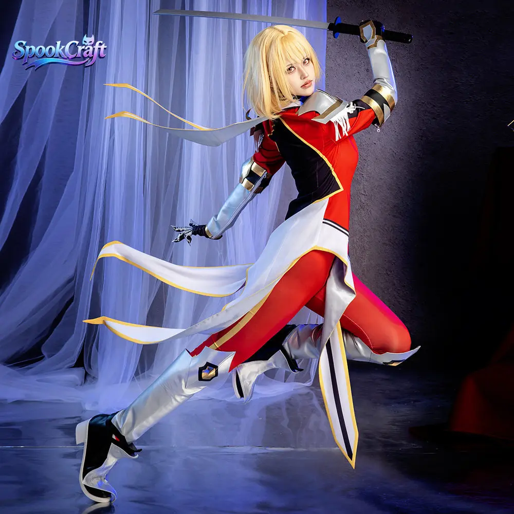 New Solo Leveling Cha Haein Full Set Women Cosplay Costume Custom Size Available Anime Game Role Play Outfit view 6