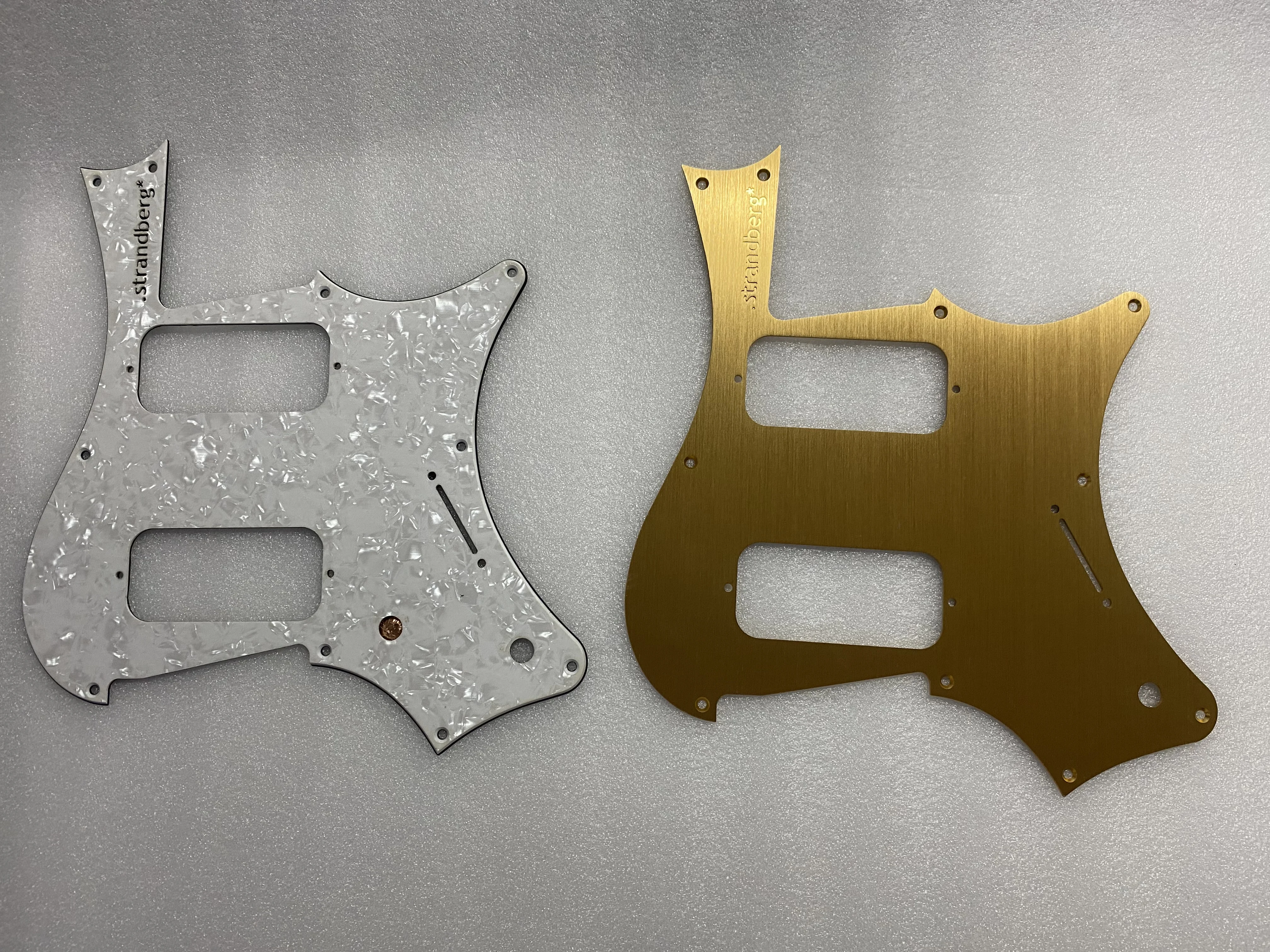 Support customization of guitar guard boards for various brands, bass mudguards, aluminum alloy materials, anodized treatment