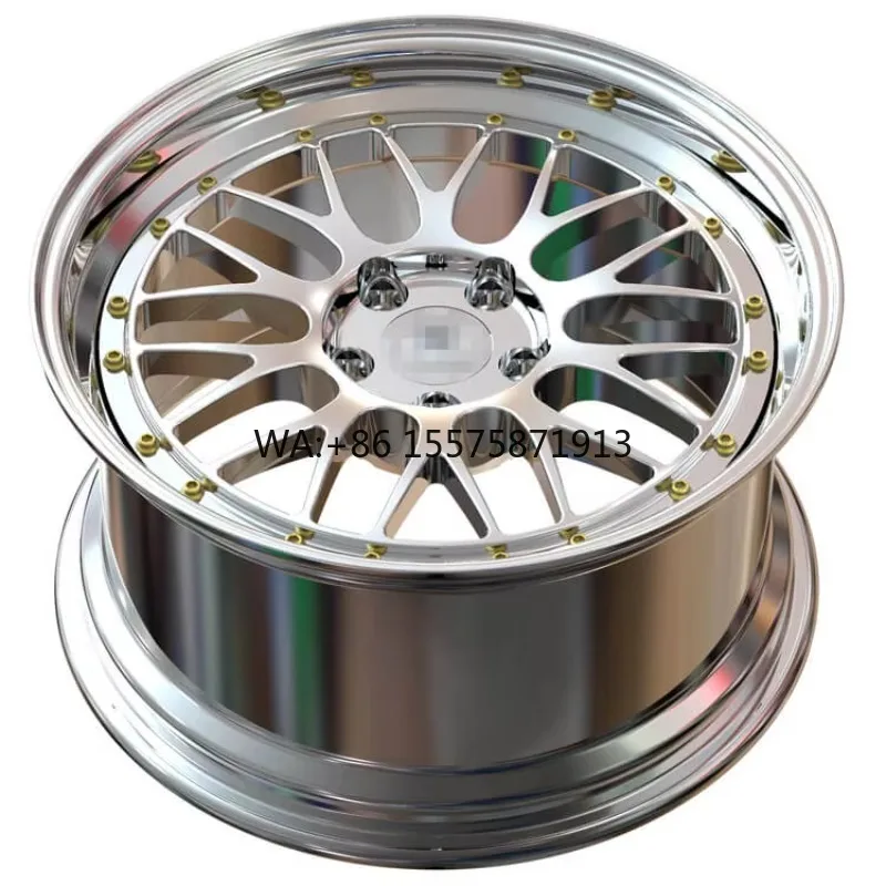 

Hot Factory 18 19 20 21 22 24 Inch High Quality Colorful Two Piece Concave Big Lip Forged Car Wheels